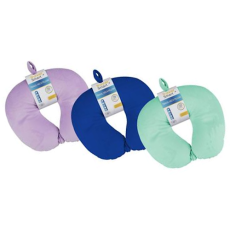 Travel Neck Pillow with Fastener, Assorted